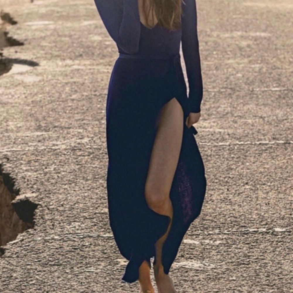Urban Outfitters Maxi Wrap Dress
